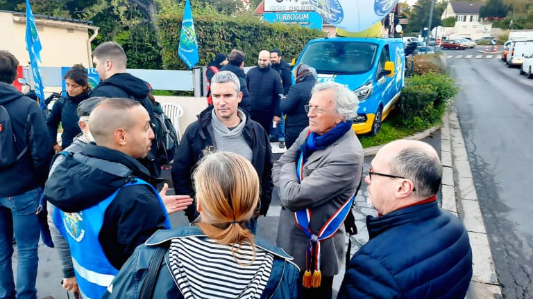 Soutien aux grévistes de Transdev